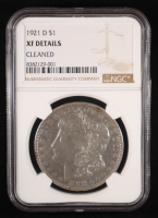 1921-D Morgan Silver Dollar (NGC XF Details) at PristineAuction.com
