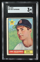 Carl Yastrzemski 1961 Topps #287 RC (SGC 3) at PristineAuction.com