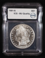 1881-S Morgan Silver Dollar (ICG BU Quality) at PristineAuction.com