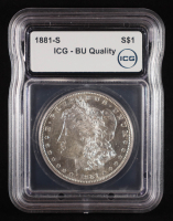 1881-S Morgan Silver Dollar (ICG BU Quality) at PristineAuction.com