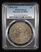 1878 7TF Morgan Silver Dollar - Reverse of 1878 (PCGS XF45) at PristineAuction.com