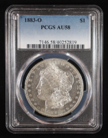 1883-O Morgan Silver Dollar (PCGS AU58) at PristineAuction.com