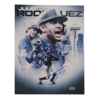 Julio Rodriguez Signed Mariners 11x14 Photo (PSA) at PristineAuction.com