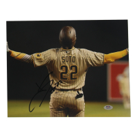 Juan Soto Signed Padres 11x14 Photo (PSA) at PristineAuction.com