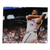 Vladimir Guerrero Jr. Signed Blue Jays 16x20 Photo Inscribed "2023 Home Run Derby Champ" (Beckett & USA SM) at PristineAuction.com