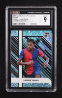 Lamine Yamal 2024 Leaf Collective Promo Pro Set Shimmer Light Blue #PSB4 RC (CGC 9) at PristineAuction.com