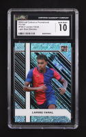 Lamine Yamal 2024 Leaf Collective Promo Pro Set Shimmer Light Blue #PSB4 RC (CGC 10) at PristineAuction.com