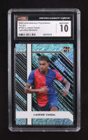 Lamine Yamal 2024 Leaf Collective Promo Pro Set Shimmer Light Blue #PSB4 RC (CGC 10) at PristineAuction.com