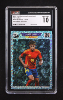 Lamine Yamal 2024 Leaf Collective Promo '89 Pro Set Shimmer Light Blue #89B4 RC (CGC 10) at PristineAuction.com