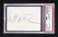 William H. McRaven Signed 2.5x3.5 Cut (PSA | Auto Grade PSA Authentic) at PristineAuction.com