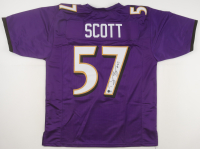 Bart Scott Signed Jersey (Beckett) at PristineAuction.com