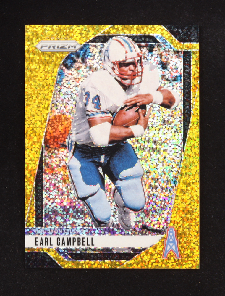 Earl Campbell 2024 Panini Prizm Prizms Gold Sparkle #297 #11/24