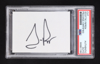 Scottie Pippen Signed 2.5x3.5 Cut (PSA | Auto Grade PSA Authentic) at PristineAuction.com