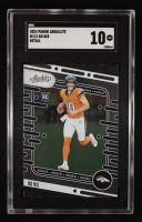 Bo Nix 2024 Absolute Retail #112 RC (SGC 10) at PristineAuction.com