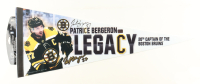 Patrice Bergeron Signed Bruins Full-Size Pennant (Bergeron) at PristineAuction.com