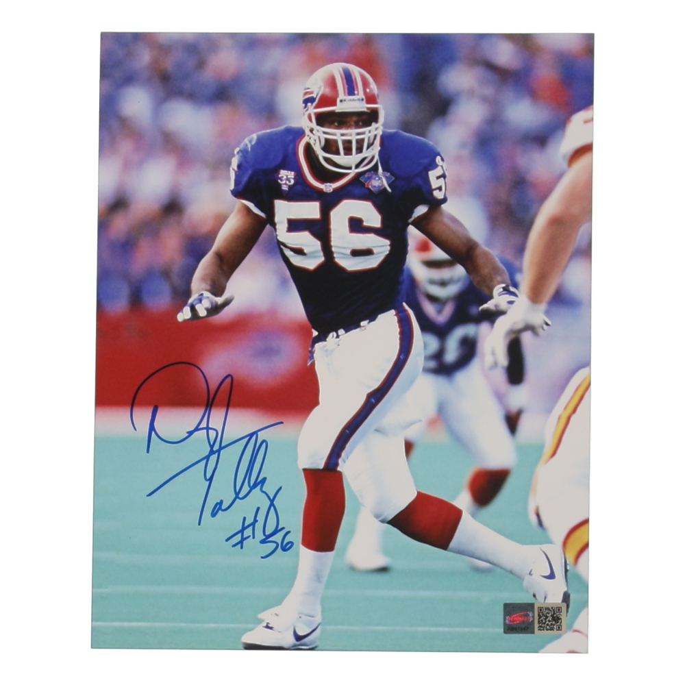 Darryl Talley Signed Bills 8x10 Photo (TSE) at PristineAuction.com