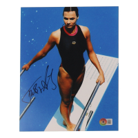 Franziska van Almsick Signed 8x10 Photo (Beckett) at PristineAuction.com