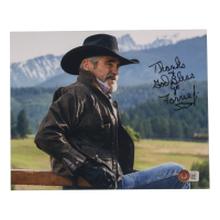 Forrie J. Smith Signed "Yellowstone" 8x10 Photo Inscribed "Thanks, God Bless Ya" (Beckett) at PristineAuction.com