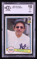 Yogi Berra 1982 Donruss #387 CO (BCCG 10) at PristineAuction.com