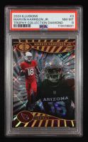 Marvin Harrison Jr. 2024 Panini Illusions Trophy Collection Diamond #3 #26/50 RC (PSA 8) at PristineAuction.com