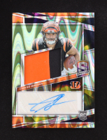 Chase Brown 2023 Panini Spectra Supernova #205 Jersey Autograph #20/70 RC at PristineAuction.com