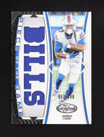 James Cook 2024 Certified Piece of the Game #32 #057/249 at PristineAuction.com