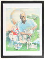 Arnold Palmer Signed 1989 Custom Framed Lithograph Art Print Display (Beckett | Autograph Graded 10) at PristineAuction.com