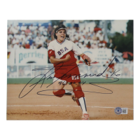 Lisa Fernandez Signed Team USA 8x10 Photo Inscribed "96, 00, 04" (Beckett) at PristineAuction.com