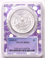 1885-O Morgan Silver Dollar (PCGS MS64) at PristineAuction.com