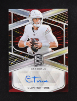 Clayton Tune 2024 Panini Spectra Signatures Hyper #8 #46/60 at PristineAuction.com