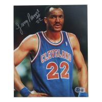 Larry Nance Signed Cavaliers 8x10 Photo (Beckett) at PristineAuction.com