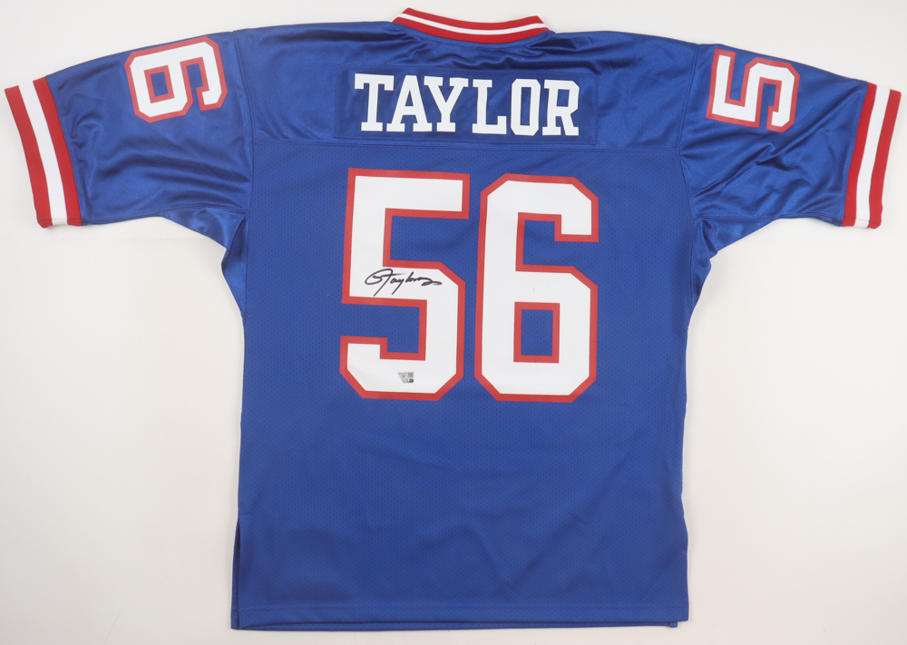 Lawrence Taylor Signed Giants Mitchell & Ness Authentic Jersey With Super Bowl XXV Patch (Fanatics) at PristineAuction.com Lawrence Taylor Signed Giants Mitchell & Ness Authentic Jersey With Super Bowl XXV Patch (Fanatics) at PristineAuction.com