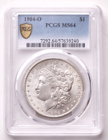 1904-O Morgan Silver Dollar (PCGS MS64) (Toned) at PristineAuction.com