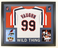 Charlie Sheen Signed Custom Framed Jersey (Beckett) at PristineAuction.com
