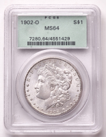 1902-O Morgan Silver Dollar OGH (PCGS MS64) at PristineAuction.com