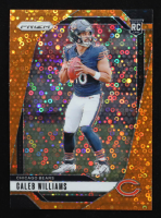 Caleb Williams 2024 Panini Prizm Prizms Orange Disco #301 RC at PristineAuction.com