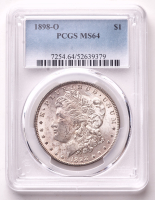 1898-O Morgan Silver Dollar (PCGS MS64) (Toned) at PristineAuction.com