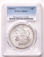 1898-O Morgan Silver Dollar (PCGS MS64) at PristineAuction.com