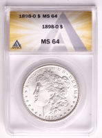 1898-O Morgan Silver Dollar (ANACS MS64) at PristineAuction.com