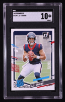 CJ Stroud 2023 Donruss #339 RR RC (SGC 10) at PristineAuction.com