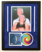 Coldplay "Moon Music" Kiss Cam Custom Framed CD Album Insert Display Band-Signed By (4) with Chris Martin, Guy Berryman, Jonny Buckland & Will Champion (PSA) at PristineAuction.com