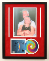 Coldplay "Moon Music" Kiss Cam Custom Framed CD Album Insert Display Band-Signed By (4) with Chris Martin, Guy Berryman, Jonny Buckland & Will Champion (PSA) at PristineAuction.com