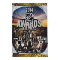 Patrice Bergeron Signed 2014 NHL Awards Program (Bergeron) at PristineAuction.com