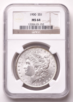 1900 Morgan Silver Dollar (NGC MS64) at PristineAuction.com