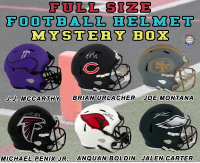 Full Size Football Helmet Signed Mystery Box - Series 34 (Limited to 150) - Schwartz Sports at PristineAuction.com