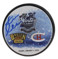 Zdeno Chara Signed 2016 Winter Classic Logo Hockey Puck (Chara) at PristineAuction.com