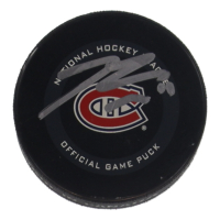 Brandon Gallagher Signed Canadiens Logo Hockey Puck (Beckett) at PristineAuction.com