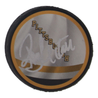 Ron Hextall Signed Penguins Logo Hockey Puck (JSA) at PristineAuction.com