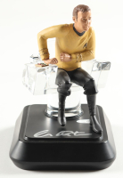 William Shatner Signed Franklin Mint Vintage Ceramic & Lead Crystal Star Trek Captain Kirk Statue with Base (JSA) at PristineAuction.com