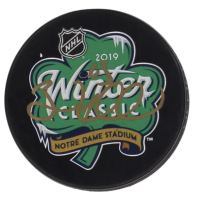 Brad Marchand Signed 2019 Winter Classic Logo Hockey Puck (Marchand) at PristineAuction.com